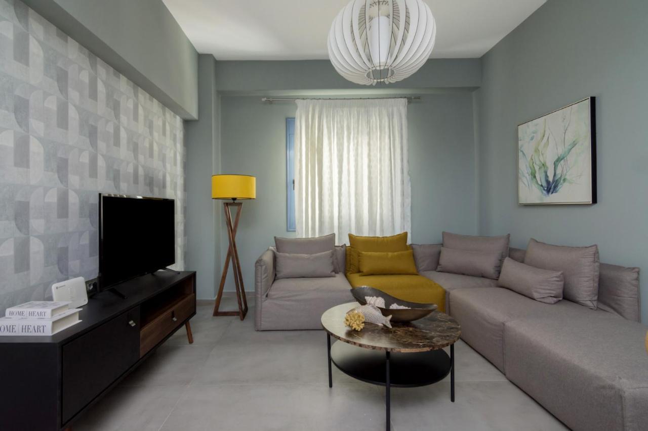 Hippy Designed 3Bedroom Apartment In Heraklion エクステリア 写真